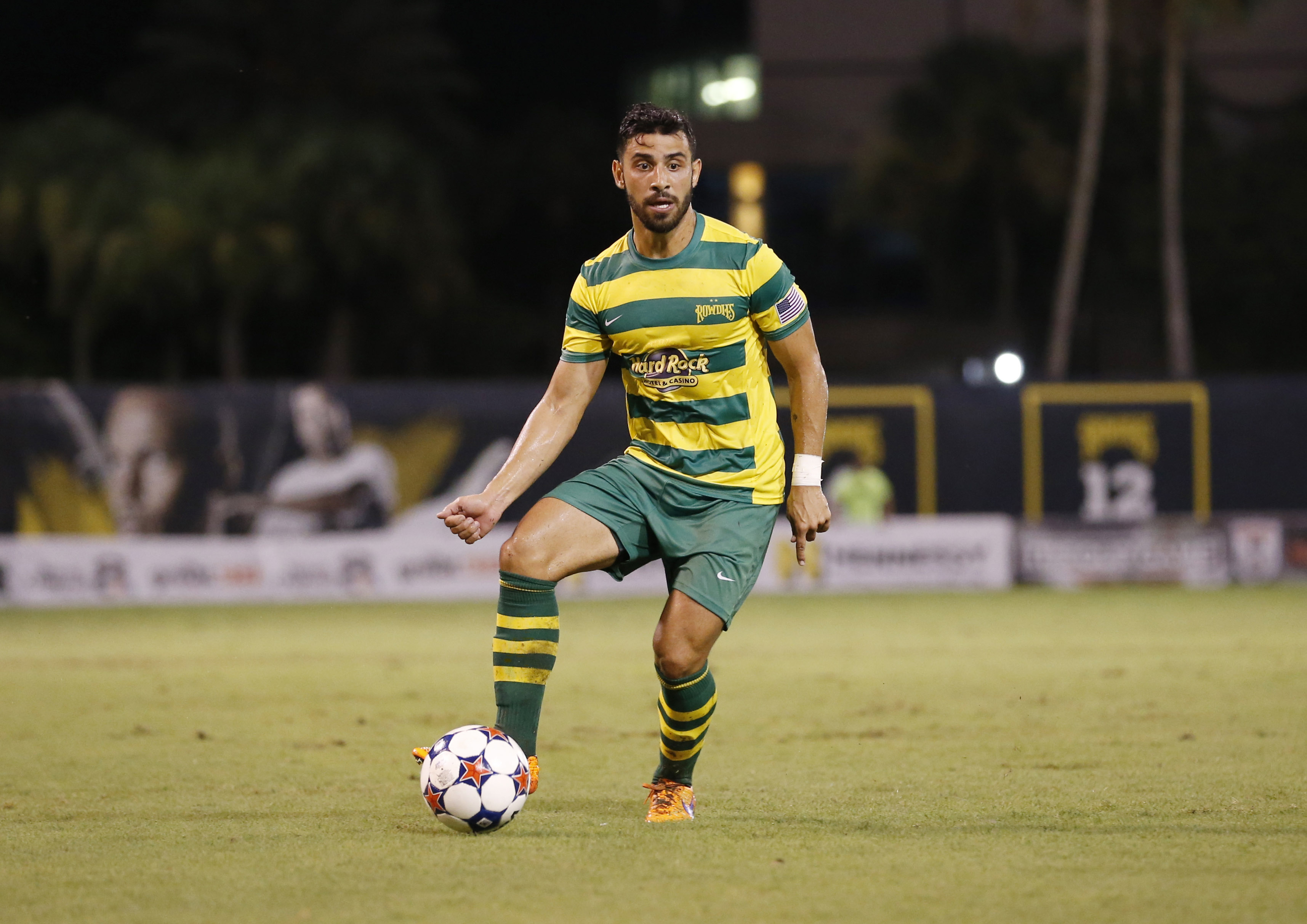 JULY 25, 2015 - ST. PETERSBURG, FLORIDA: The Tampa Bay Rowdies match against the Fort Lauderdale Strikers at Al Lang Field on Saturday July 25, 2015. The Rowdies lost the match 3-1. Photo by Matt May/Tampa Bay Rowdies