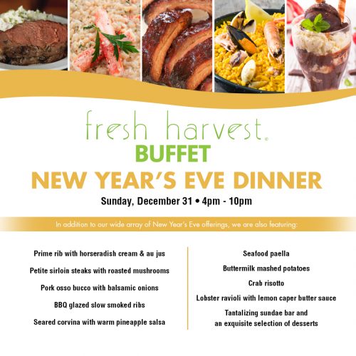 New Year's Eve Dining Guide at Seminole Hard Rock Tampa Seminole Hard